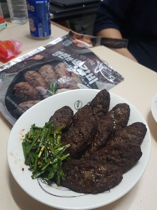 한성기업 명란한 떡갈비 — 5점을 준 리뷰어가 2021년 10월 올린 사용 사진