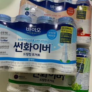 LIVE 매일바이오 썬화이버 드링킹 요거트 — 4점을 준 리뷰어가 2022년 8월 올린 사용 사진