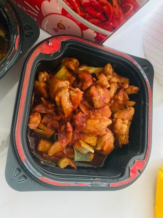 한성기업 무볼레 닭떡볶이+해물떡볶이 2종 세트 — 4점을 준 리뷰어가 2021년 9월 올린 사용 사진