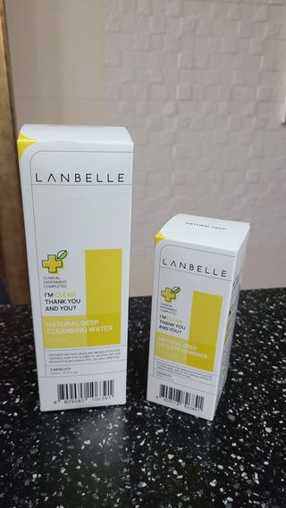 랑벨 내츄럴 딥 클렌징 워터 500ml — 5점을 준 리뷰어가 2022년 6월 올린 사용 사진