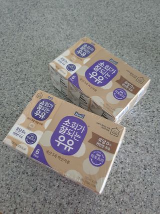 소화가 잘되는 우유 국산 5곡 미숫가루 — 5점을 준 리뷰어가 2021년 9월 올린 사용 사진