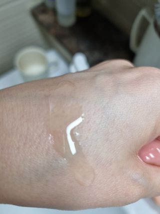 스킨큐어 산다화 순한 클렌징 동백 오일 200ml — 5점을 준 리뷰어가 2023년 4월 올린 사용 사진