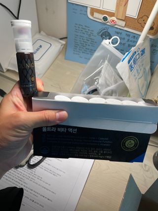 올리닉 울트라비타액션 — 5점을 준 리뷰어가 2021년 10월 올린 사용 사진