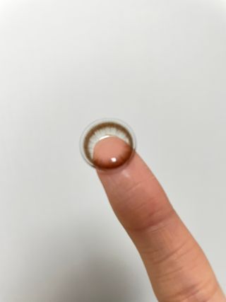 앤365 [ANN365LENS] 저스트 블랙, 초코 2종 중 택일 — 4점을 준 리뷰어가 2021년 11월 올린 사용 사진