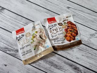 굽네몰 [굽네] 소스가 맛있는 닭가슴살 슬라이스 4종 — 5점을 준 리뷰어가 2021년 5월 올린 사용 사진