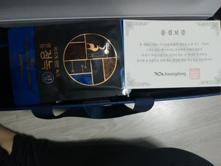 [광동생활건강] 광동정녹청 30포 — 5점을 준 리뷰어가 2021년 10월 올린 사용 사진