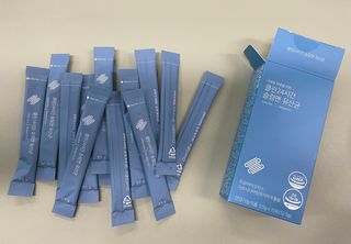 클린24시간 슬림앤유산균 1박스 (3.5g X 15포) — 5점을 준 리뷰어가 2023년 1월 올린 사용 사진