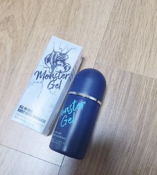[바록스] 류현진 올인원 바디릴렉싱 몬스터겔 50ml — 5점을 준 리뷰어가 2021년 3월 올린 사용 사진