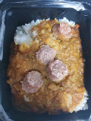 브라잇벨리 식물성 미트볼과 일본식카레의 만남, 플랜트볼 카레라이스 — 4점을 준 리뷰어가 2022년 8월 올린 사용 사진