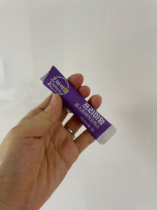 [유산균] 오마이락 프리미엄 포스트바이오틱스 30P — 4.5점을 준 리뷰어가 2022년 11월 올린 사용 사진