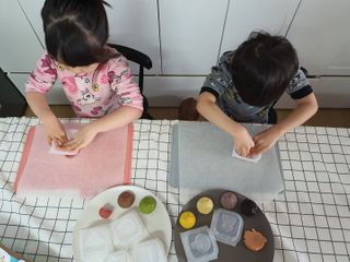 [풀무원] 토이쿠키만들기 브레드이발소 — 5점을 준 리뷰어가 2020년 12월 올린 사용 사진