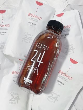 클린24시간 1BOX(5포) + 전용보틀(500ml) — 3점을 준 리뷰어가 2023년 6월 올린 사용 사진