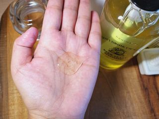디어미어 맥주효모 샴푸 500ml — 5점을 준 리뷰어가 2022년 8월 올린 사용 사진