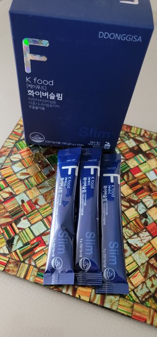 똥기사의 케이푸드 화이버슬림 — 4점을 준 리뷰어가 2021년 2월 올린 사용 사진