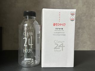 클린24시간 1BOX(5포) + 전용보틀(500ml) — 5점을 준 리뷰어가 2023년 5월 올린 사용 사진