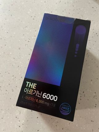 [닥터루템]THE 맛있고 THE 진한 THE 아르기닌 6000 1box (15포) — 5점을 준 리뷰어가 2022년 10월 올린 사용 사진