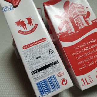 락티노브 프랑스에서 온 프리미엄 우유 래드바쉬 멸균우유 1L x 4개 — 5점을 준 리뷰어가 2021년 11월 올린 사용 사진