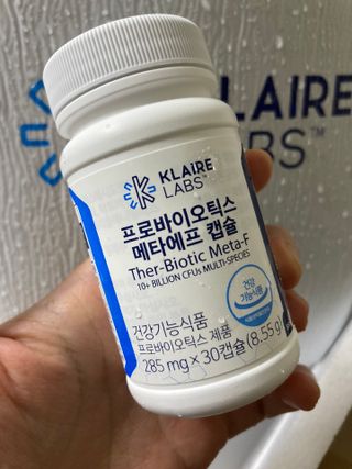 [Dr.PNT] 닥터피엔티 클레어랩스 프로바이오틱스 메타에프 [1개월분] — 5점을 준 리뷰어가 2022년 8월 올린 사용 사진