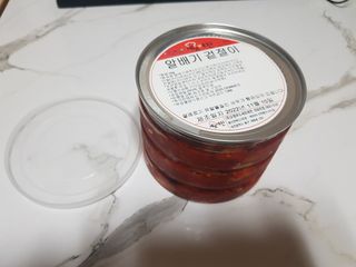 셰프애찬 알배기 겉절이 김치 1kg — 5점을 준 리뷰어가 2022년 11월 올린 사용 사진