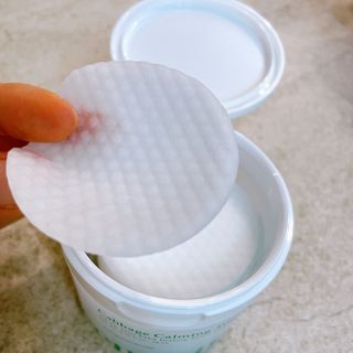 키노닉스 양배추 카밍 진정 토너패드 — 5점을 준 리뷰어가 2021년 7월 올린 사용 사진