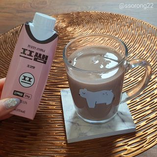 파워풀엑스 [프쌤] 더 맛있고 강력해진 고단백 음료 3종 (초코맛,딸기맛,커피맛) — 5점을 준 리뷰어가 2023년 1월 올린 사용 사진