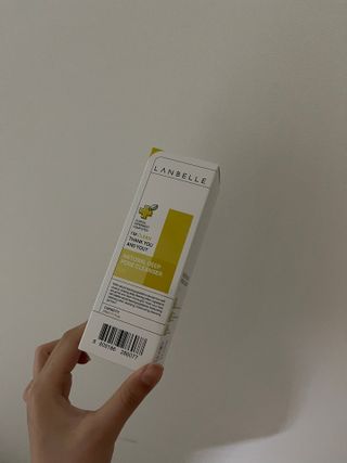 랑벨 내츄럴 딥 포어 클렌저 210ml (저자극 약산성 천연 클렌징 젤) — 5점을 준 리뷰어가 2022년 3월 올린 사용 사진
