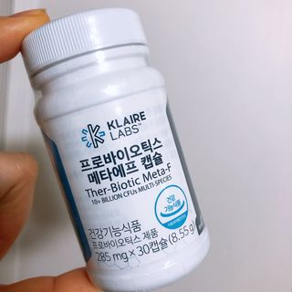 [Dr.PNT] 닥터피엔티 클레어랩스 프로바이오틱스 메타에프 [1개월분] — 4점을 준 리뷰어가 2022년 9월 올린 사용 사진