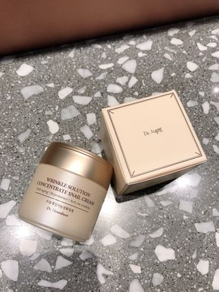 Dr.느루벗 느루벗 링클 솔루션 콘센트레이트 스네일 탄력 달팽이 크림 80g — 5점을 준 리뷰어가 2021년 2월 올린 사용 사진