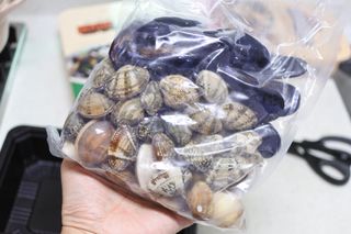 [푸딩팩토리] 바지락홍합탕 500g / 얼큰바지락홍합탕 590g — 5점을 준 리뷰어가 2022년 10월 올린 사용 사진