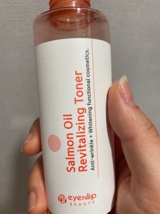 아이앤립 / EYENLIP 아이앤립 연어오일 리바이탈라이징 토너+앰플+크림 3종 세트 — 5점을 준 리뷰어가 2021년 7월 올린 사용 사진