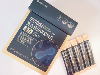 서울약사신협_프리미엄포스트바이오틱스골드_5g x 50포 — 5점을 준 리뷰어가 2021년 3월 올린 사용 사진
