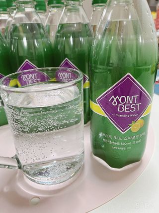 몽베스트 Montbest with Sparkling water Lemon OR Lime 20병(랜덤) — 5점을 준 리뷰어가 2022년 7월 올린 사용 사진