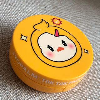 아토팜 톡톡 페이셜 선팩트 SPF43 PA+++ — 5점을 준 리뷰어가 2021년 3월 올린 사용 사진