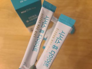 뉴온 시서스 휴 다이어트 — 4점을 준 리뷰어가 2021년 4월 올린 사용 사진