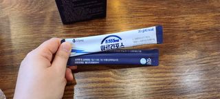 자연에온 아르긴포스 L-아르기닌 5555mg 스틱 15개입 1박스 — 4점을 준 리뷰어가 2021년 4월 올린 사용 사진