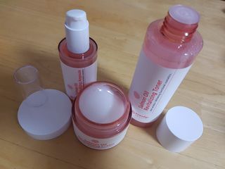 아이앤립 / EYENLIP 아이앤립 연어오일 리바이탈라이징 토너+앰플+크림 3종 세트 — 5점을 준 리뷰어가 2021년 7월 올린 사용 사진