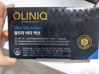 올리닉 울트라비타액션 — 4점을 준 리뷰어가 2021년 12월 올린 사용 사진