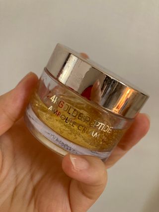 아이앤립 / EYENLIP 아이앤립 24K 골드 N 펩타이드 앰플 크림 — 5점을 준 리뷰어가 2021년 7월 올린 사용 사진