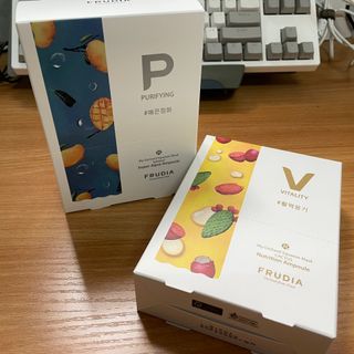 [후르디아] 골라쓰는 비건마스크팩 2종 -백년초 / 망고 — 4점을 준 리뷰어가 2021년 9월 올린 사용 사진