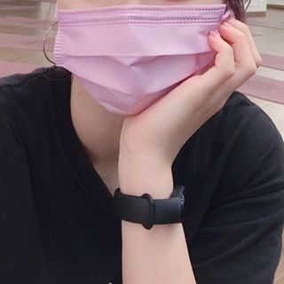 에어에이드 컬러 덴탈 마스크 — 4점을 준 리뷰어가 2021년 8월 올린 사용 사진