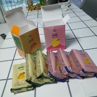 비타앤C 레몬맛, 망고맛 — 5점을 준 리뷰어가 2021년 6월 올린 사용 사진