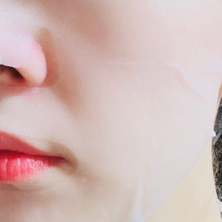 아미퓨어 촉촉하고 밝은 피부를 만들어주는 1일1팩, 아미노이펙트 마스크 10매 — 5점을 준 리뷰어가 2021년 7월 올린 사용 사진