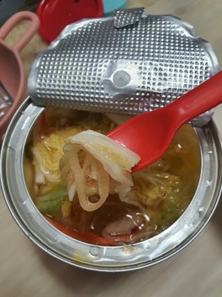 셰프애찬 단호박 백김치 1kg — 5점을 준 리뷰어가 2022년 10월 올린 사용 사진