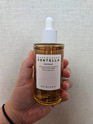 [스킨1004] 마다가스카르 센텔라 앰플 100ml — 5점을 준 리뷰어가 2024년 5월 올린 사용 사진