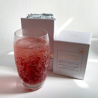 세렌디뷰티_이너뷰티 티톡스 로즈 베리 — 5점을 준 리뷰어가 2021년 3월 올린 사용 사진