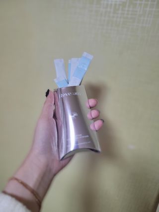 나우 [리브엠] 123억개 엑소좀으로 채운 눈부신 광채, 엑소코어 화이트닝 텐션 앰플 — 5점을 준 리뷰어가 2023년 11월 올린 사용 사진