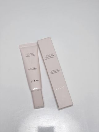프리마인 선크림만 바꿨을 뿐인데 매일 물 2L챙겨먹고 기초케어 완벽하게 한 물빛피부 완성,셀라브UV프로텍터 — 5점을 준 리뷰어가 2023년 7월 올린 사용 사진