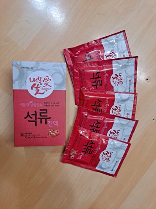 서울약사신협_내몸애생발란스석류_70ml x 30포 — 5점을 준 리뷰어가 2021년 4월 올린 사용 사진