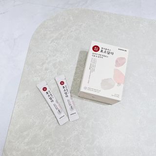 FREE [경남제약헬스케어] 런칭기념 케어플러스 참효소답다 3g x 30포/곡물효소&콤부차 — 5점을 준 리뷰어가 2023년 10월 올린 사용 사진