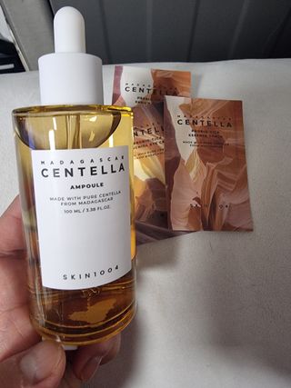 [스킨1004] 마다가스카르 센텔라 앰플 100ml — 5점을 준 리뷰어가 2024년 5월 올린 사용 사진